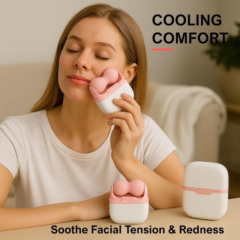 ลูกกลิ้งน้ำแข็งแบบสองหัวสำหรับ - Face Ice Roller Puffiness บทวิจารณ์และราคา