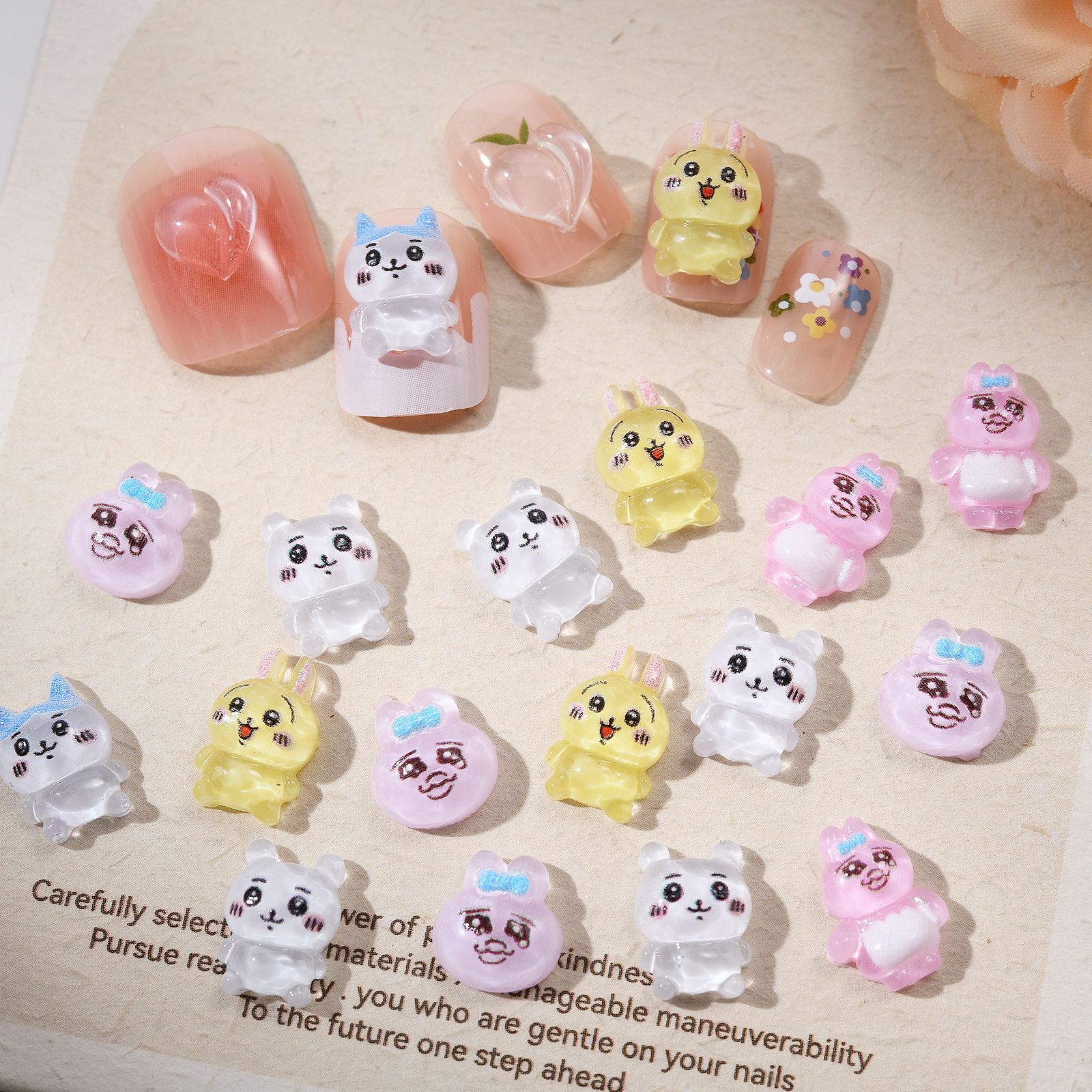 100 ชิ้น อุปกรณ์ตกแต่งเล็บลายก - Nail Art บทวิจารณ์และราคา