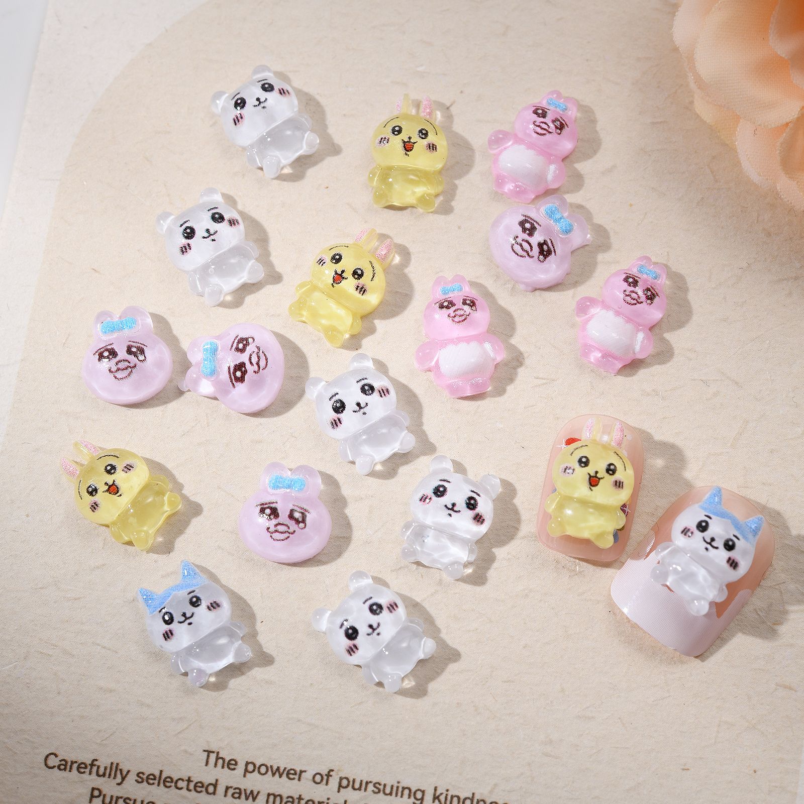 100 ชิ้น อุปกรณ์ตกแต่งเล็บลายก - Nail Art บทวิจารณ์และราคา