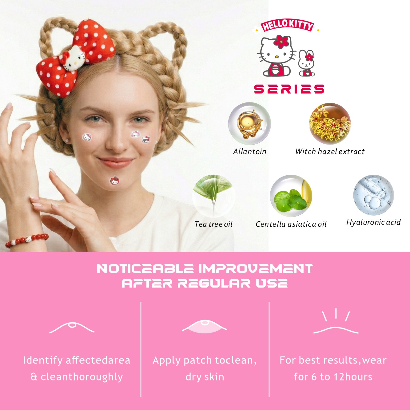แพทช์ลายเฮลโลคิตตี้ 24/48/72/1 - Skincare บทวิจารณ์และราคา