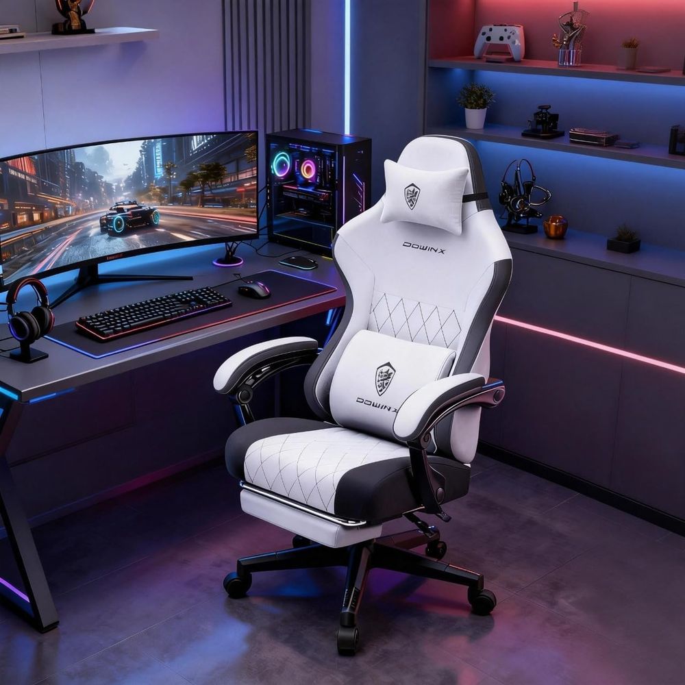 เก้าอี้เกมมิ่งพร้อมเบาะรองนั่ง - Massage บทวิจารณ์และราคา