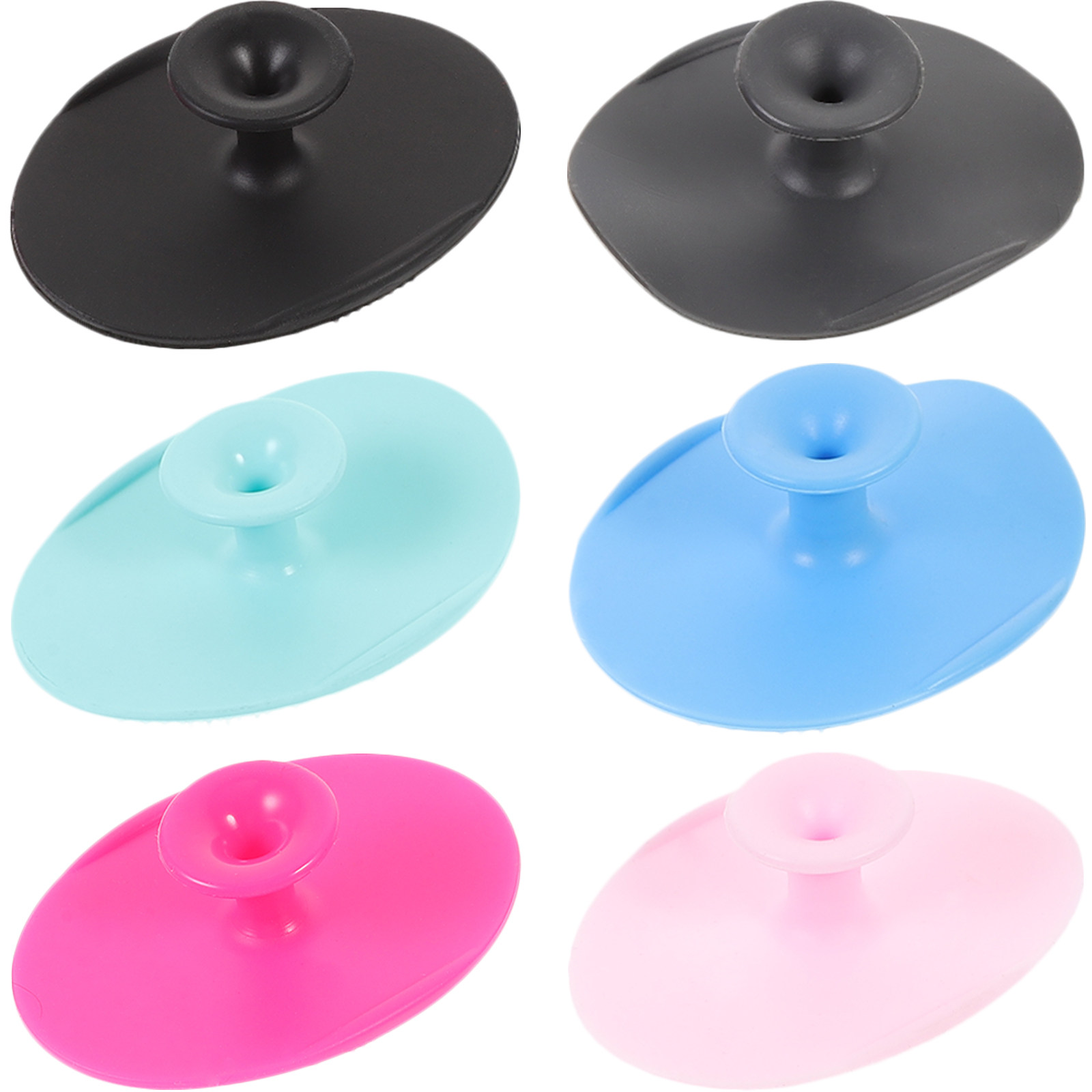 6 ชิ้น แปรงทำความสะอาดผิวหน้า  - Silicone Face Scrubber Electric บทวิจารณ์และราคา